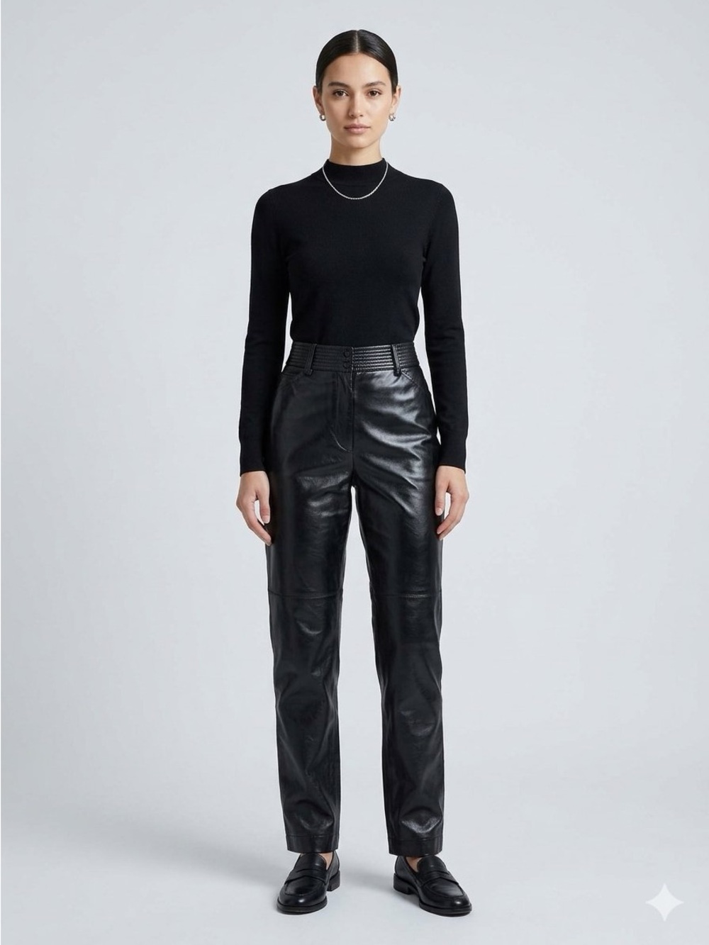 Wilfred Aritzia Leather Funk Pants size small black